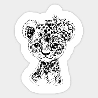 Lion Sticker